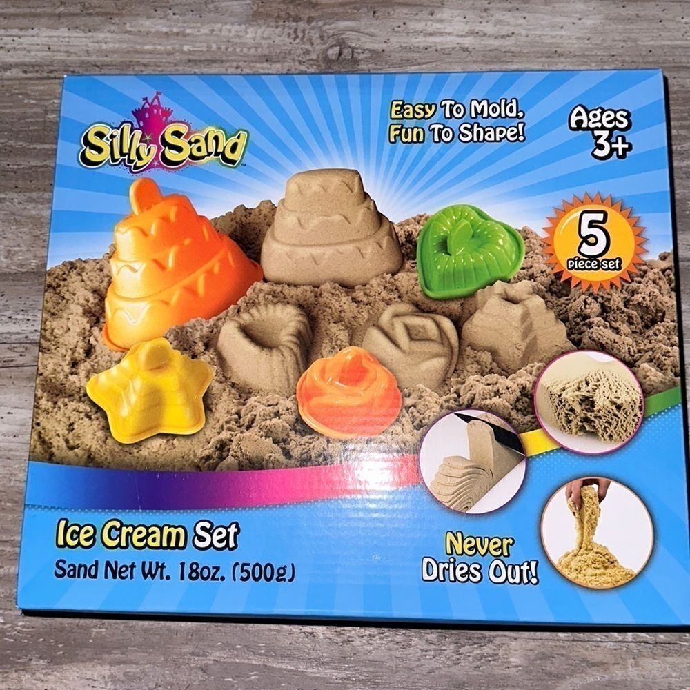 Silly SAND ICE CREAM SET NIB